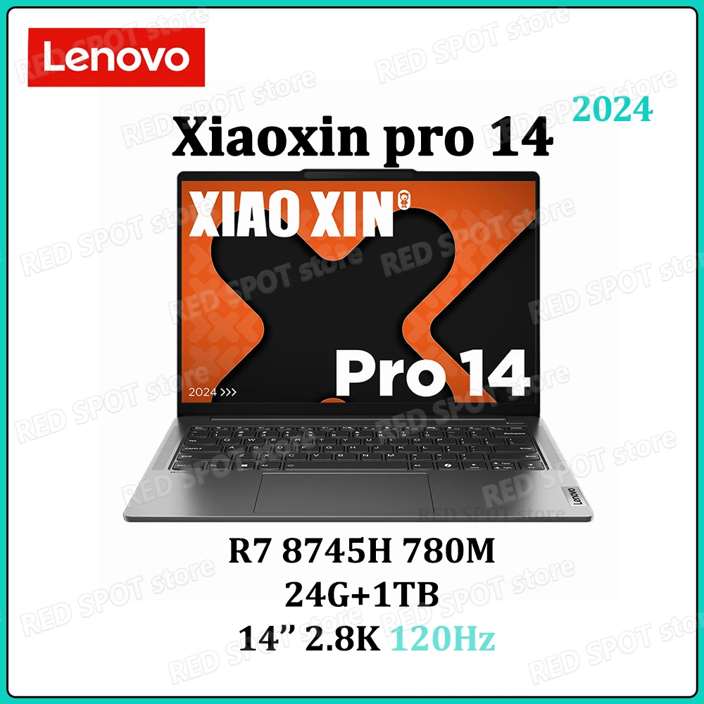 HOT SALE!!!] Lenovo laptop Xiaoxin pro 14 2024 R7 8745H 780M