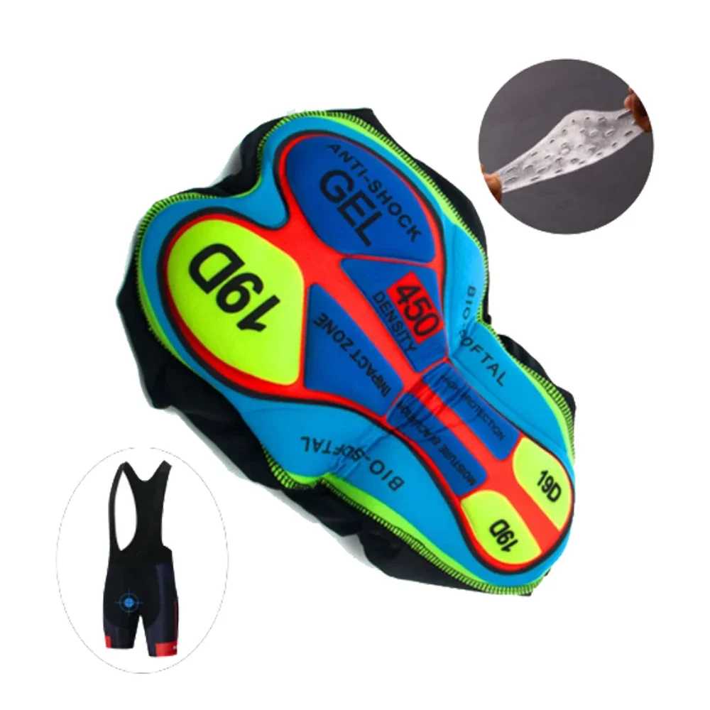 Cycling Bibs Shorts Mountain Bike Breathable Men's Gel Padded Bike Tights Triathlon Pro Licra Bicycle Shorts Under Wear cycling bib shorts
