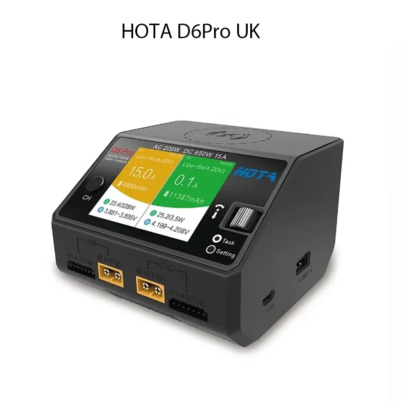 UK D6Pro Black