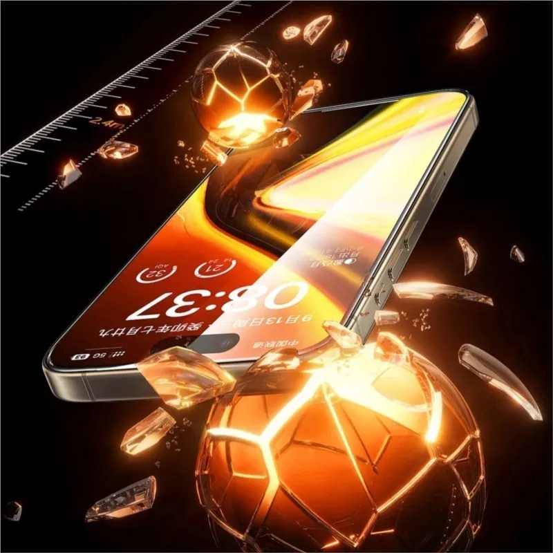 Premium Tempered Glass Screen Protector and Camera Lens Film