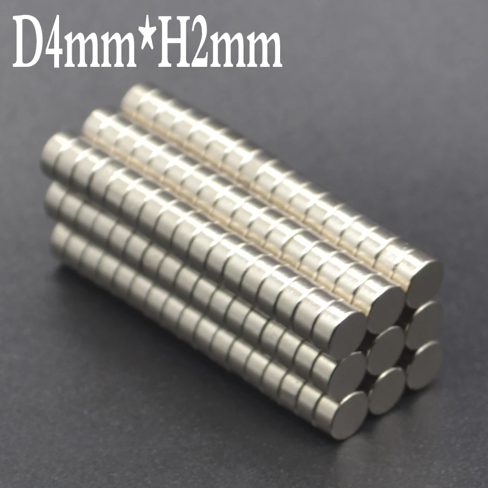 

5~50000pcs 4x2 Rare Earth Magnets Diameter 4x2mm Small Round Magnets 4mm*2mm Permanent Neodymium Magnets 4*2 strong magnet disc