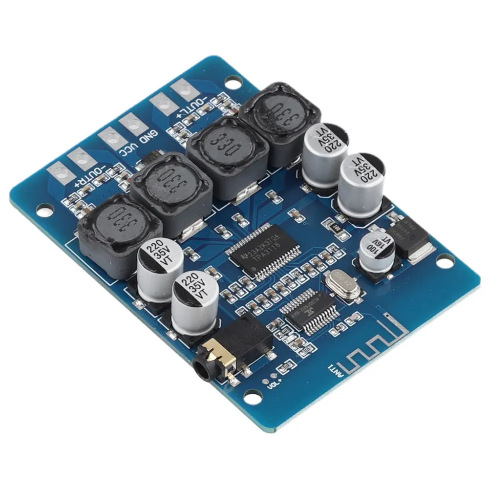 Xh-M314 Mini Stereo Audio Digital Power Amplificador 2*45W Tpa3118 Dc 12-28V Aux Decodifica Per Auto Smart Home Theater Subwoofer
