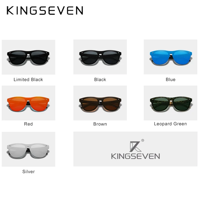 Comprar KINGSEVEN NUEVAS gafas de sol polarizadas para hombres y mujeres,  gafas cuadradas para conducir, gafas de sol para hombres, gafas de sol  masculinas UV400