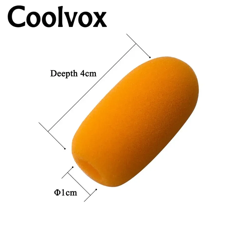 Microphone Cover 5pcs Wired Wireless Conference Microphone Windscreen Foam Sponge Cover