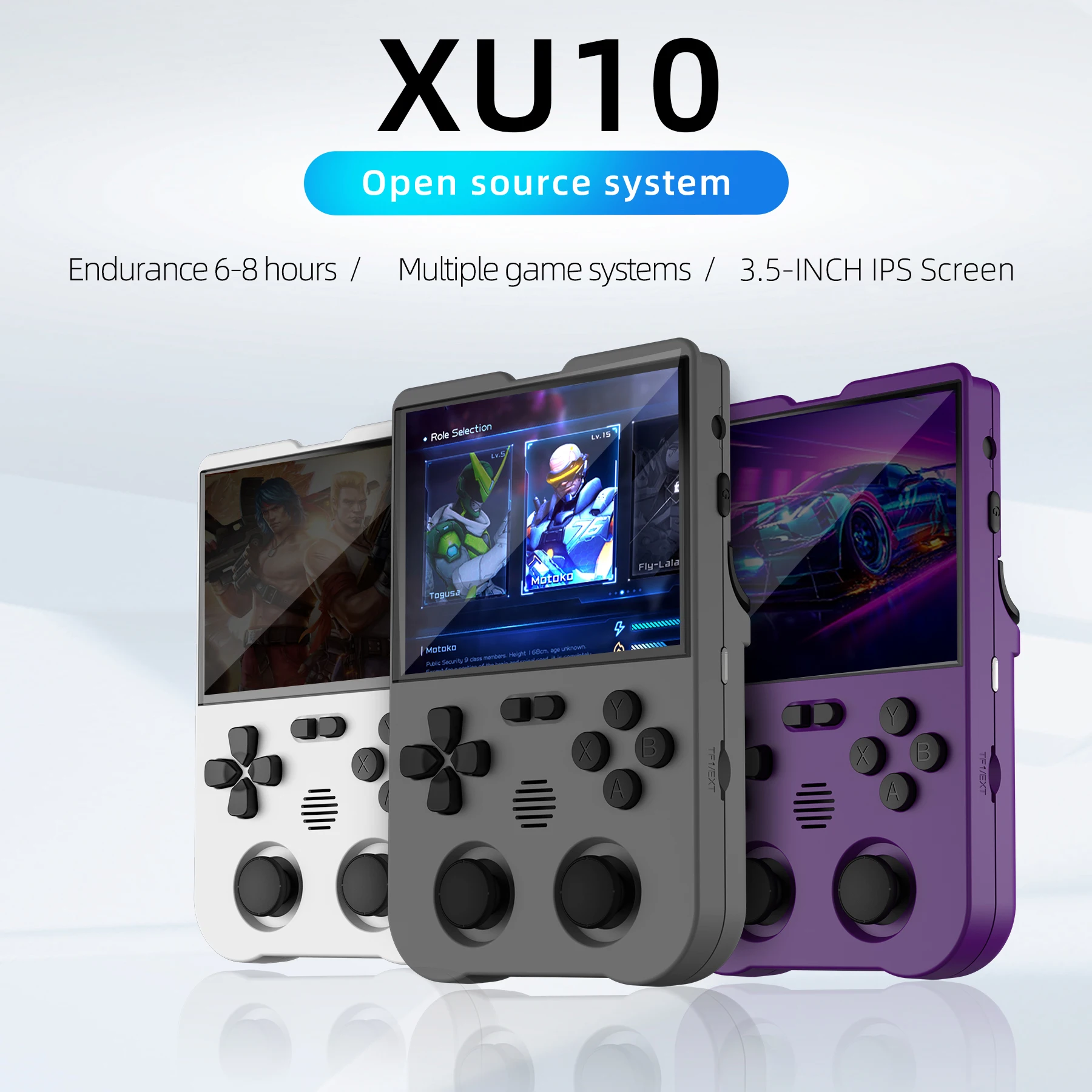Ampown XU10 Handheld Game Console 3.5\