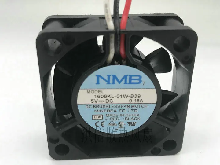

New Cooler Fan for NMB 4015 1606KL-01W-B39 DC5V 0.16A cooling fan