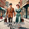 1 pc 26 Pages Retro Fashion Coloring Book Artistic & Creative Expression Perfect for Relaxation for Teens Adults Perfect Gift 3