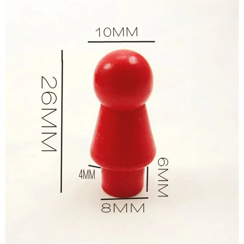 

60Pcs/Set Chess Pieces Board Game Accessories Wood Pawn/Chess Card Pieces For Board Game and Other Games Accessories