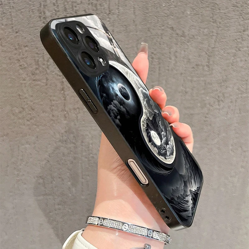 Yin Yang Bagua Formation Silicone Phone Case