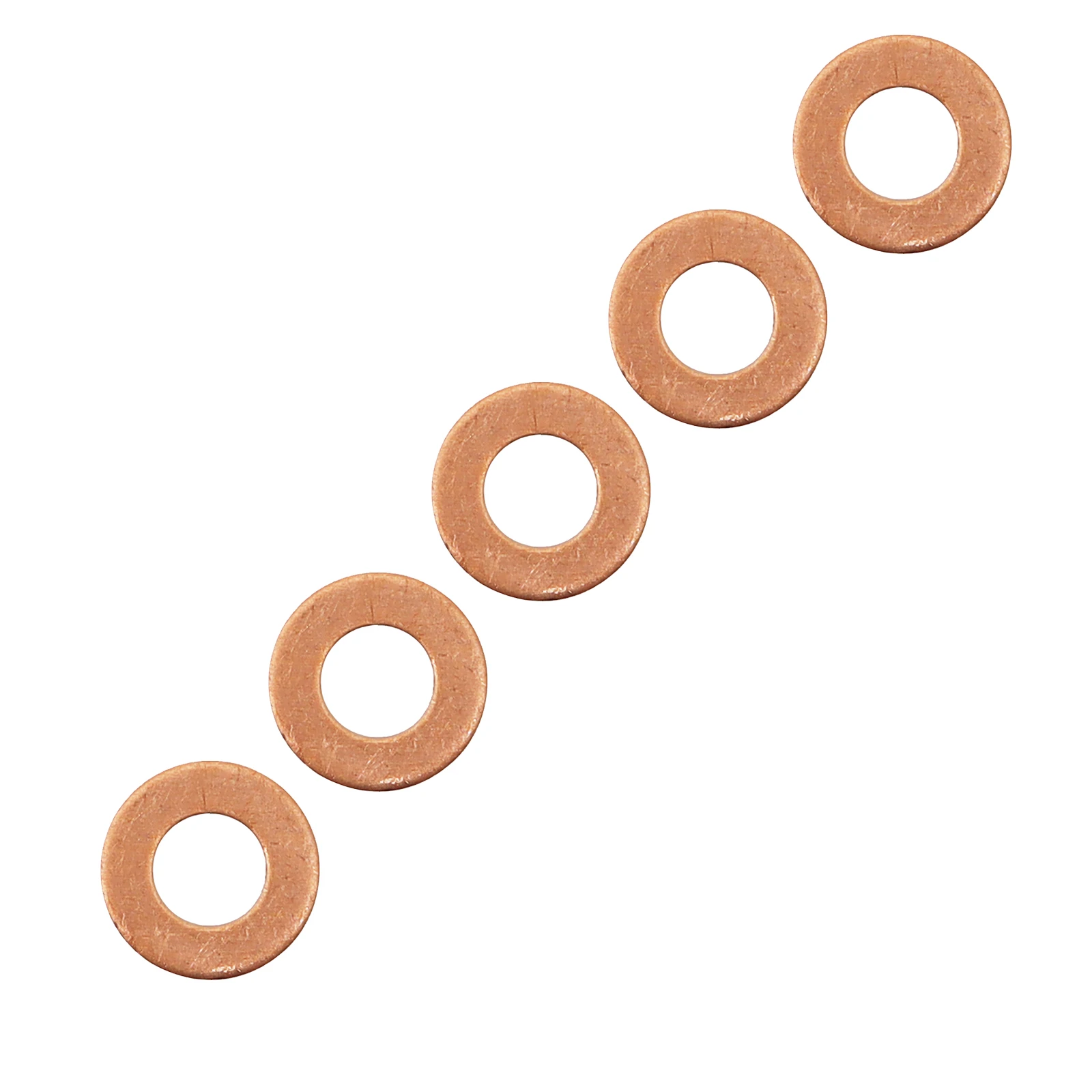 10PCS Oil Drain Plug Gaskets 0313.33 for Peugeot 207 208 307 308 406 for Citroen C3 C5 10X20X1.8mm Oil Pan Screw Washers Gasket oil drain plug gasket oil drain plug seal washer sealing washers