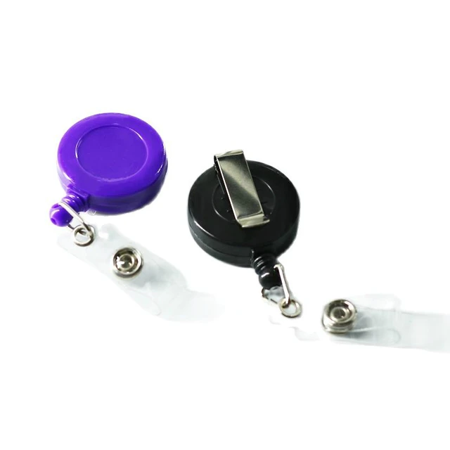 1pc Retractable Badge Reel for Employee's Card Case Students Nurse