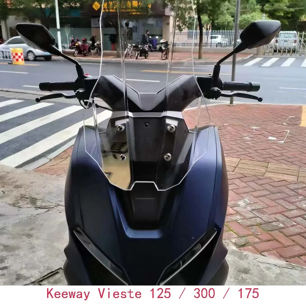 

Подходит для Vieste 125 300 аксессуары для мотоциклов ветровое стекло высота 61 см для Keeway Vieste 125 / 300 / 175