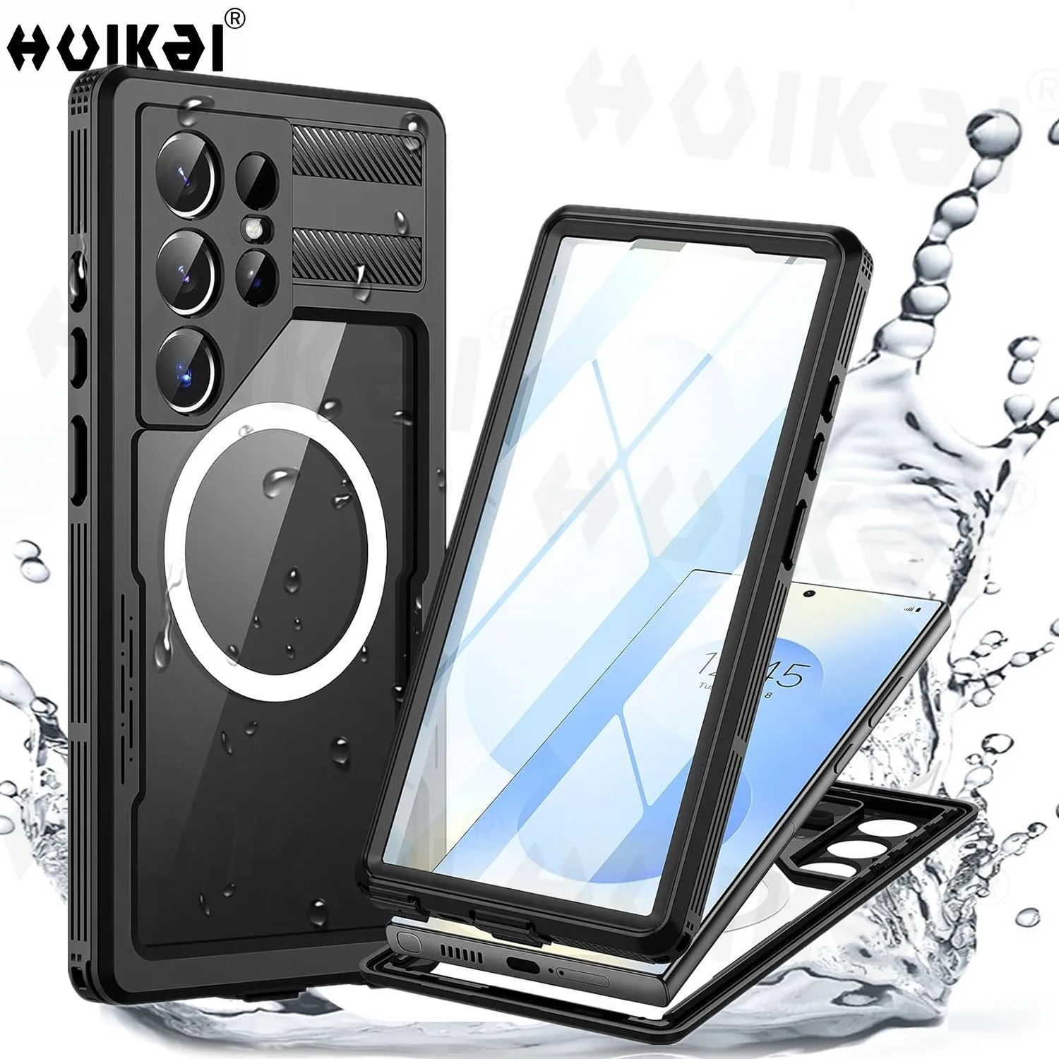 Waterproof Magsafe Shockproof 360° Underwater IP68 Certified Case Cover