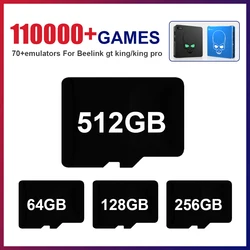 Game Card Used For S922X Beelink GT King/King Pro Game Console For SS/PSP/PS1/NDS/N64/DC/MAME/NES 70+emulators with 110000+Games
