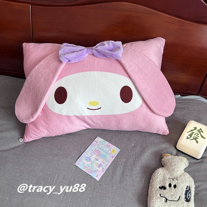 My Melody Pillow Case DHM-GE Cute Plush My Melody Kuromi