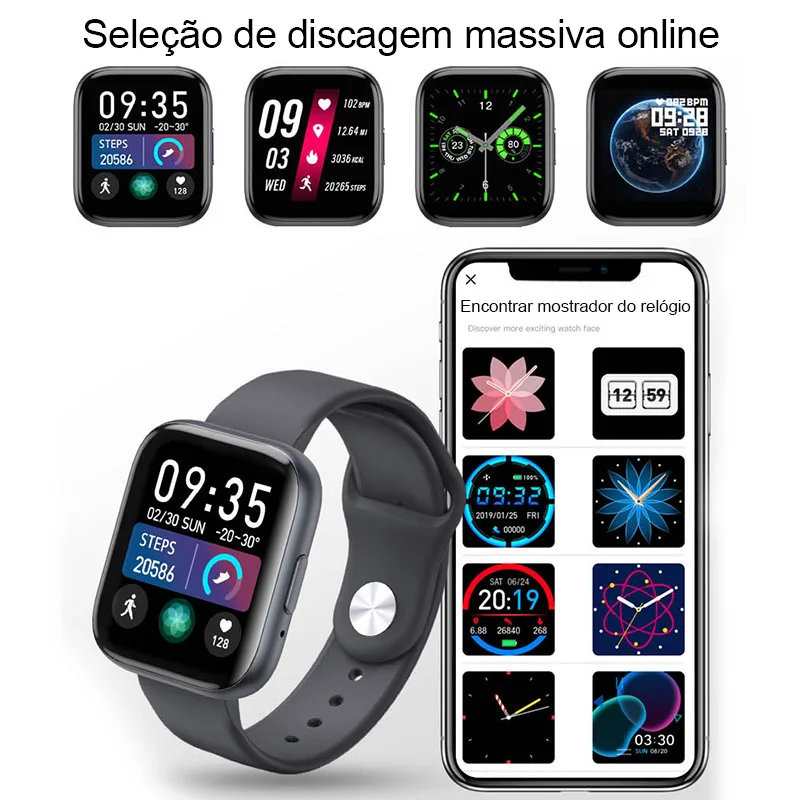 Como configurar e Sincronizar Smartwatch P80 - App Tfit 