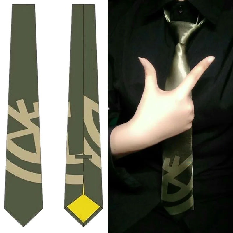 Brdwn Super Danganronpa 2 Dangan Ronpa Hinata Hajime Cosplay Costume Tie Anime Necktie