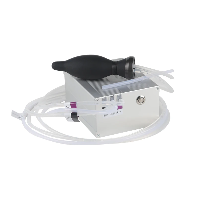 YokoNex electric enema sex toys men and women cleaning tools anal cleaner fully automatic enema silicone anal irrigator