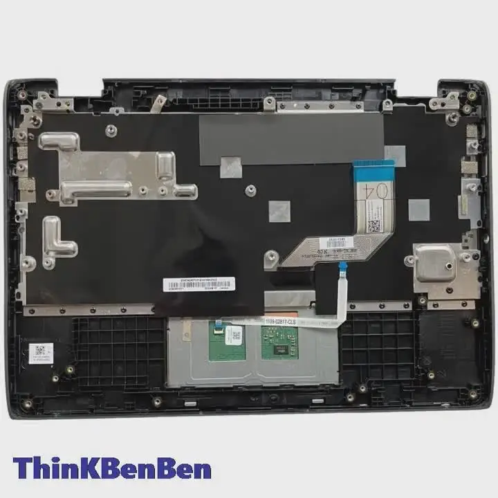 NDC Nordic Black верхний чехол для клавиатуры упор рук Lenovo 100e Chromebook 5CB0R07035