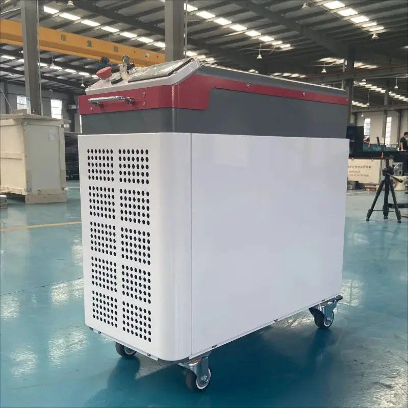 

Pulse Laser Cleaning Machine 100W 200W Portable Type Handheld for metal wood Oxide cleaning cnc