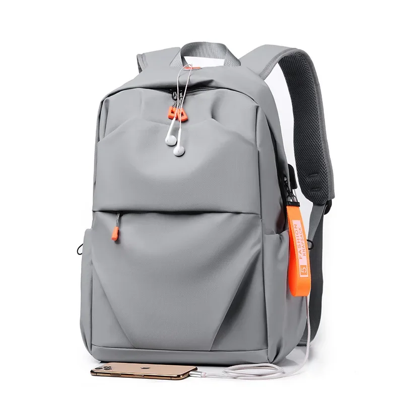

New Men Waterproof Backpack USB Charging Casual Commuting Travel Backpack Male Large Capacity Travel Laptop Backpack School Bag