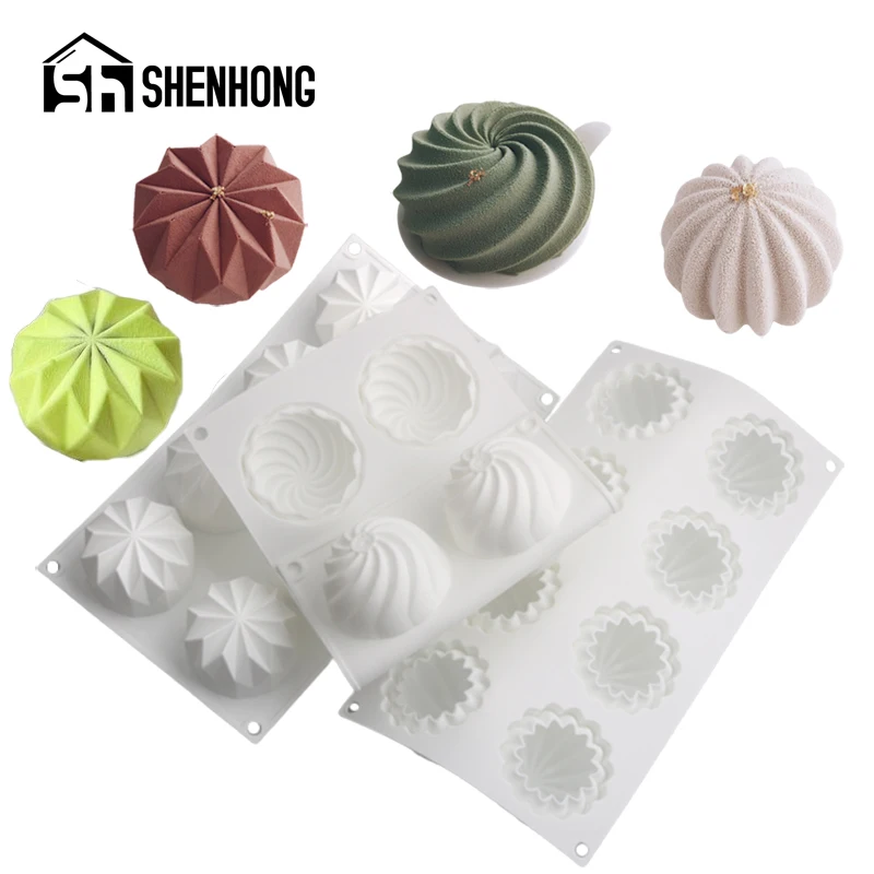 Silicone sponge cake mould 12 cavities - 172 ml