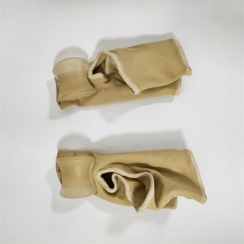 2Pcs Toe Separator Hallux Valgus Bunion Corrector Orthotics Feet Bone Thumb Adjuster Correction Pedicure Sock Straightener Tools