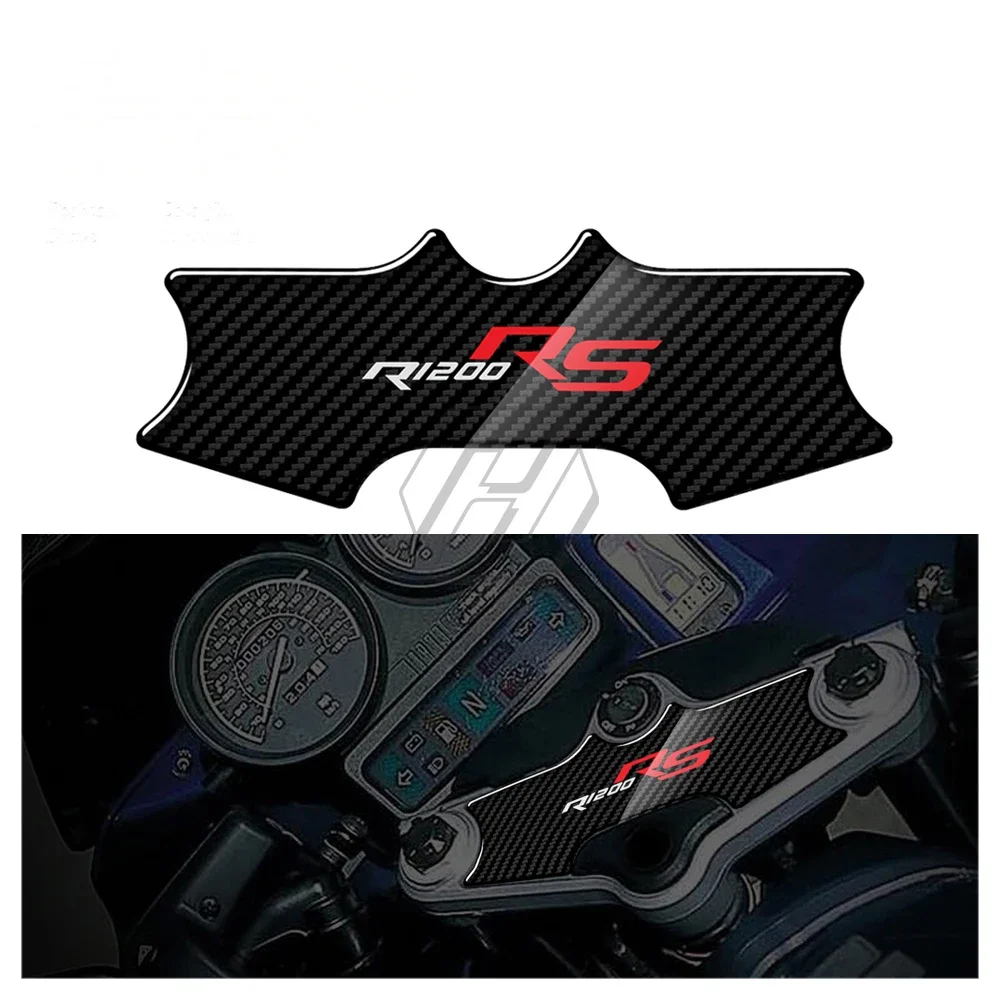 

For BMW Motorrad R1200RS 2001-2005 3D Carbon-look Upper Triple Yoke Defender
