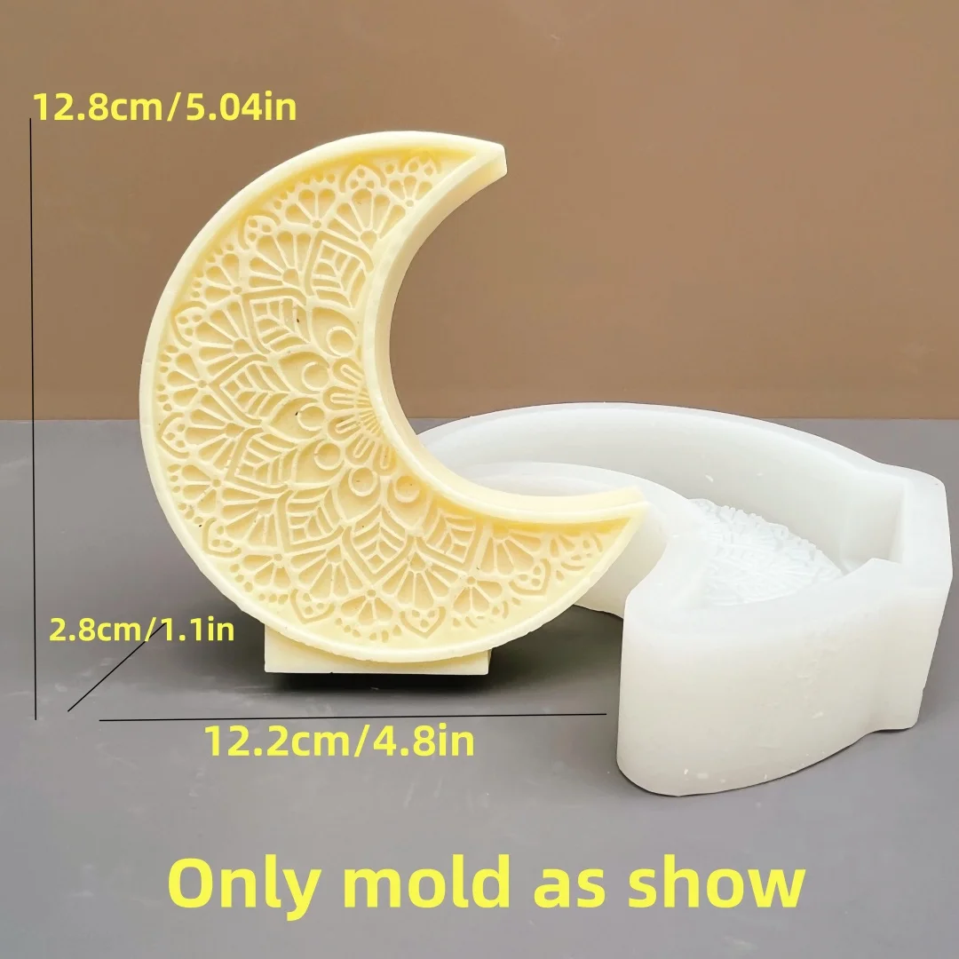 2D moon mold