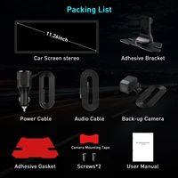 Lecteur multimédia Android pour voiture 10,25'' - Nouveau DVR de voiture - CarPlay sans fil - Écran tactile IPS - Enregistreur vidéo Bluetooth - FM AUX 8