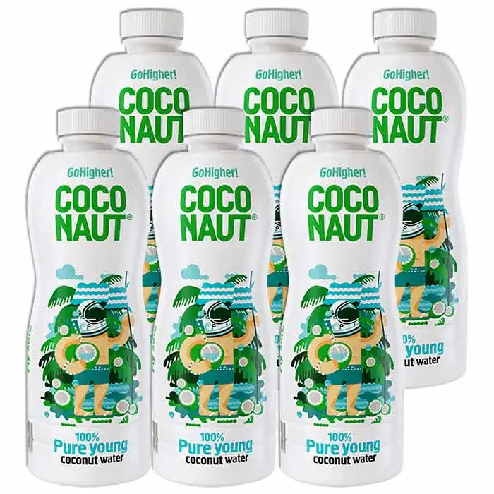 6x Woda kokosowa COCONAUT z młodego kokosa 1000ml za $14.36 / ~53zł 6x Woda kokosowa COCONAUT z młodego kokosa 1000ml za $14.36 / ~53zł
