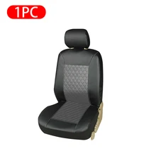  Universal Car Seat Cover Set PU Leather Full Surrounded Cushion Protector Pad Anti-Scratch Fit Sedan Suv Pick-up Seat Cushion 