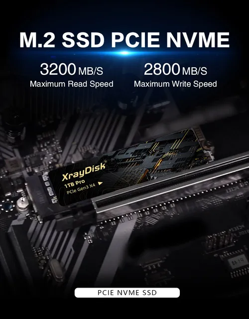Xraydisk M2 NVMe SSD 512GB1TB 2TB High Speed M.2 PCIe NVME