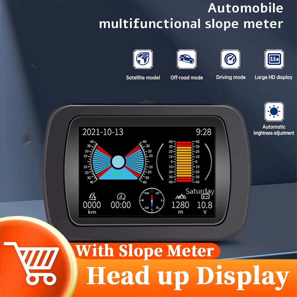 Hud GPS Offroad Hang messer digitale Geschwindigkeit für alle Autos
