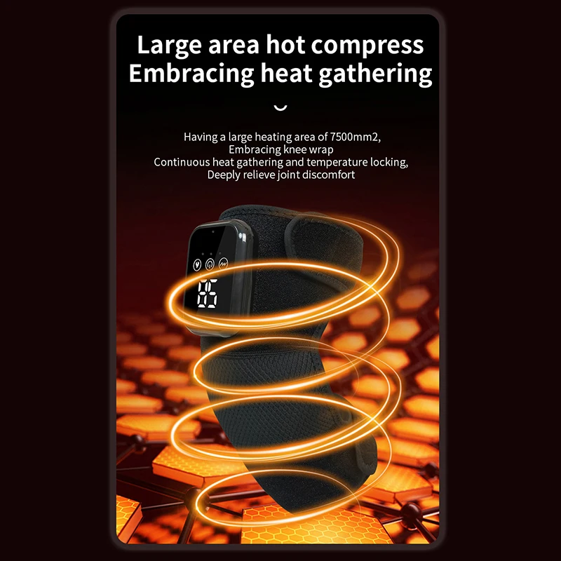 3 In 1 Knee Massager Electric Leg Joint Heating Vibration Massage Elbow Brace Arthritis Relief Fatigue Knee Support S5be43ee170ba48f5b85dd06fc4e91929b