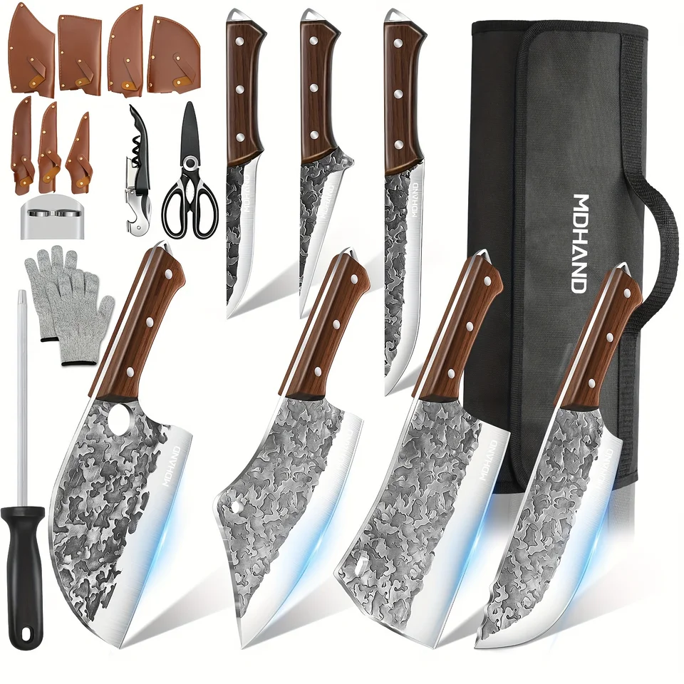 Premium 14 Piece Kitchen Chef Knife Set