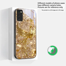Golden Phoenix Stance MagSafe Glass Phone Case - Galaxy S20 FE (BJ - BB2601311)