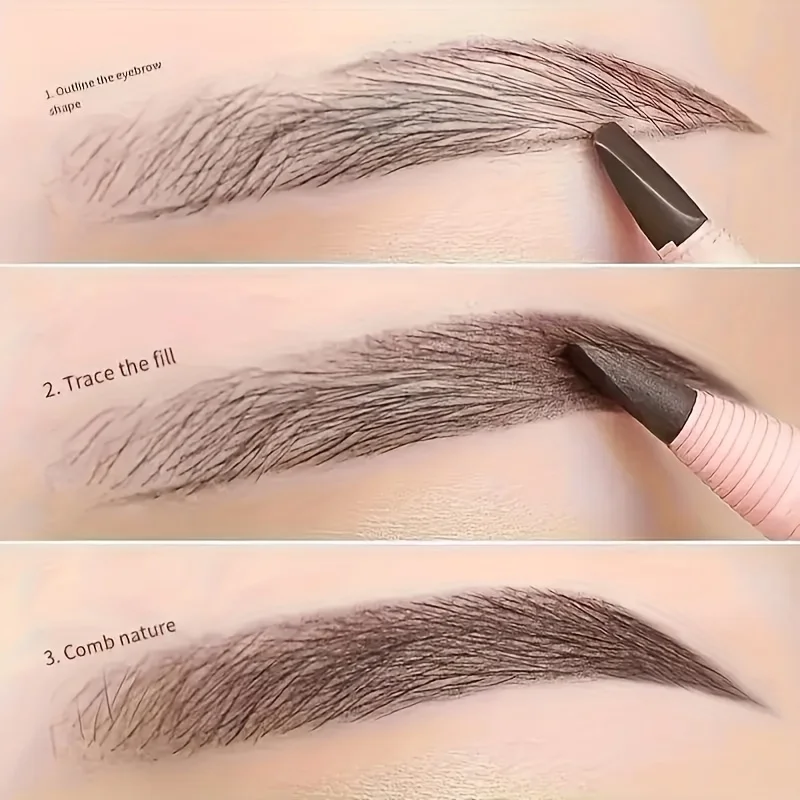 Tear-Off Pull Line Smudge-Proof Eyebrow Pencil