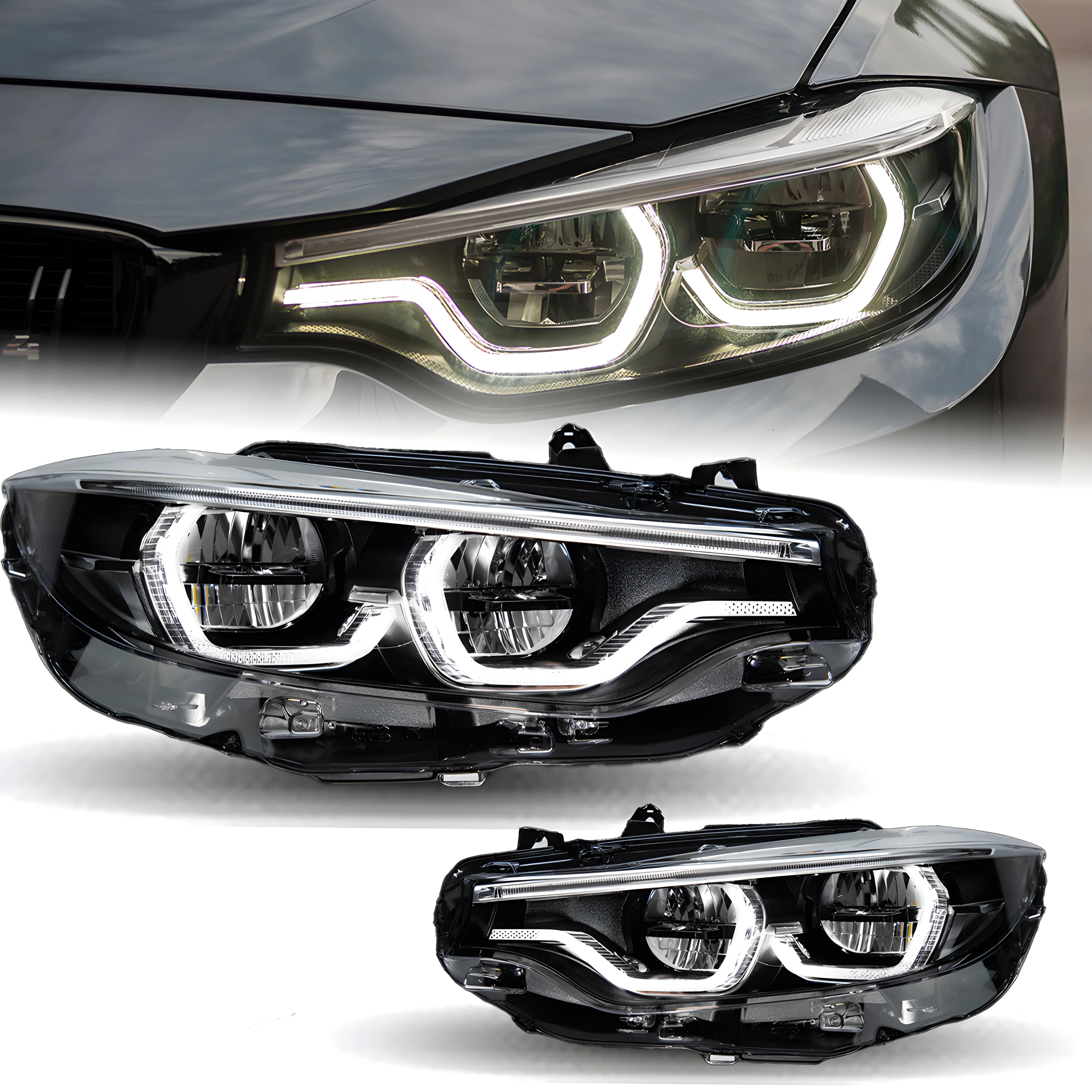 FK Automotive FKFS8032 Headlights Chrome main image 1