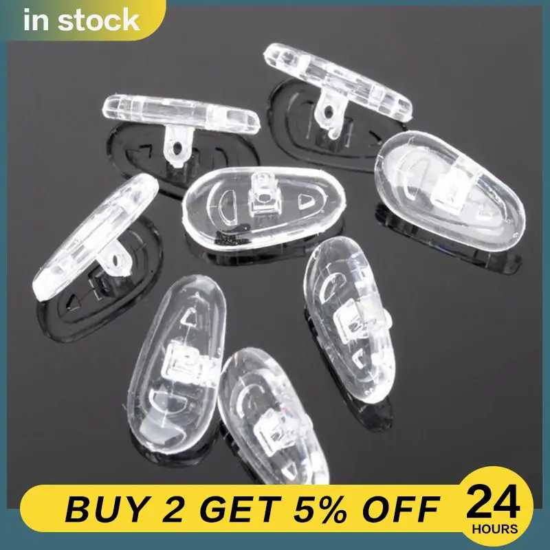 

25Pairs/set Silicone Nose Pads For Glasses Soft Nose Pads Glasses Anti-Slip Nose Pad Eye Care Tools Eyeglasses Accessories