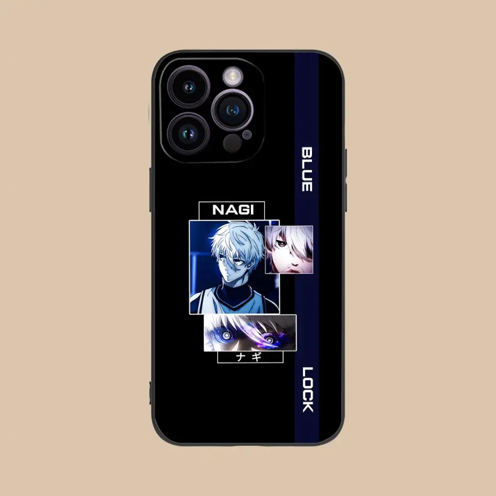 Vibrant Blue Lock Nagi Seishiro Phone Case - Colorful & Stylish Protective Cover
