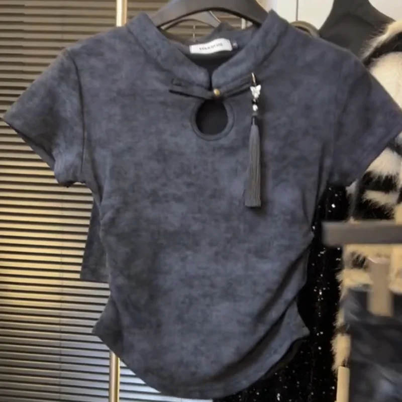 Close-up of T-shirt jacket