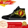 Anime Cartoon Flash Symbol Logo Superhero Funny Casual Cloth Shoes High Top Lightweight Breathable 3D Print Men Women Sneakers 1