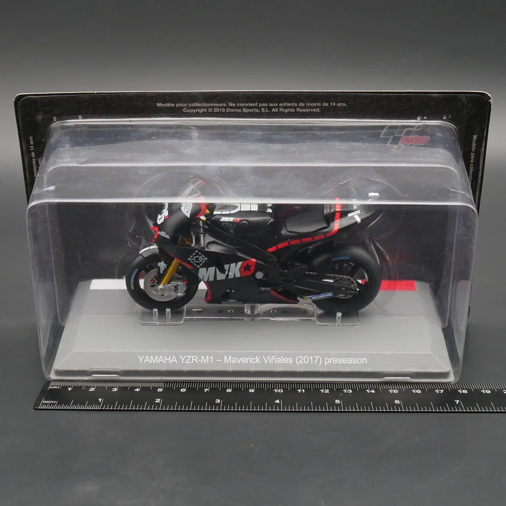 다이캐스트 Ixo 1/18 스케일 모토 GP 2017 Yamaha YZ-M Yamaha ..