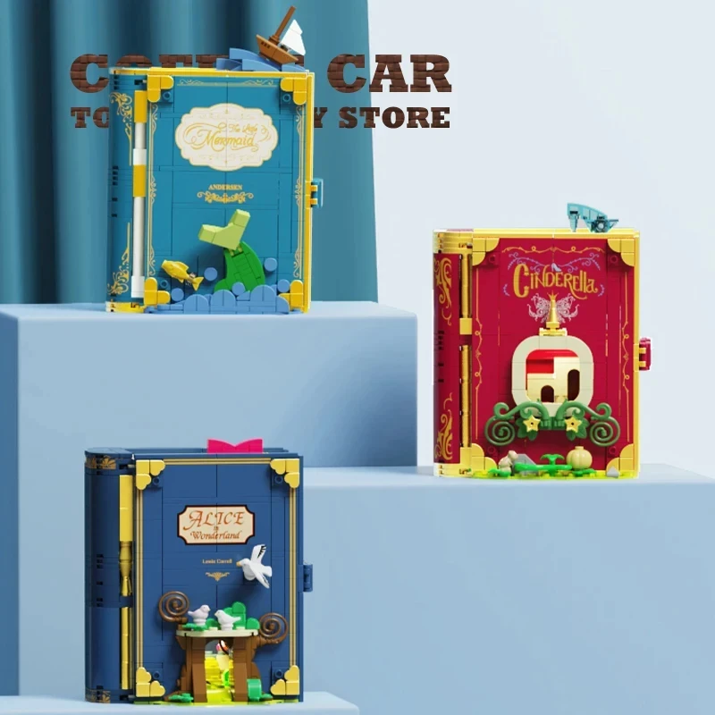 Dream Princess 3D Storybook Building Blocks - Cute Fairy Tales for Children & Girl Birthday Gifts