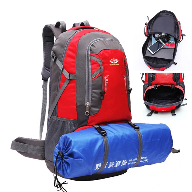 Sac à dos étanche 60l pour homme et femme, accessoire de voyage pour  randonnée, escalade, Camping, alpinisme, Sport - AliExpress