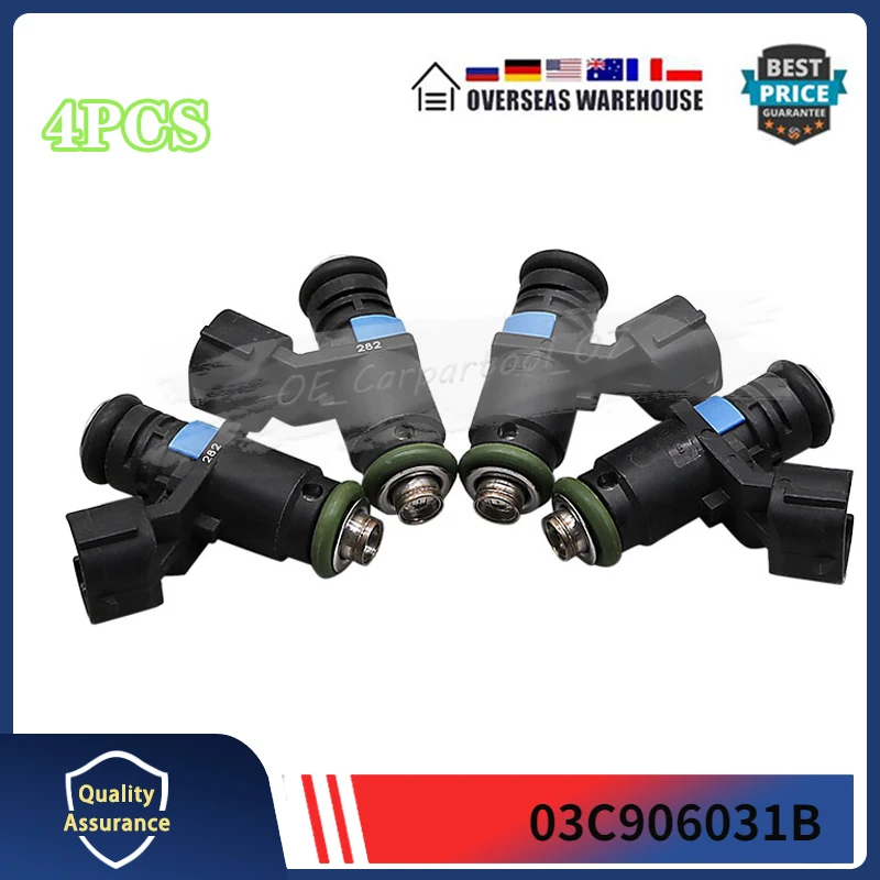 

03C906031B Fuel Injector 1Pcs Fits For VW Skoda Octavia 1.6 16V