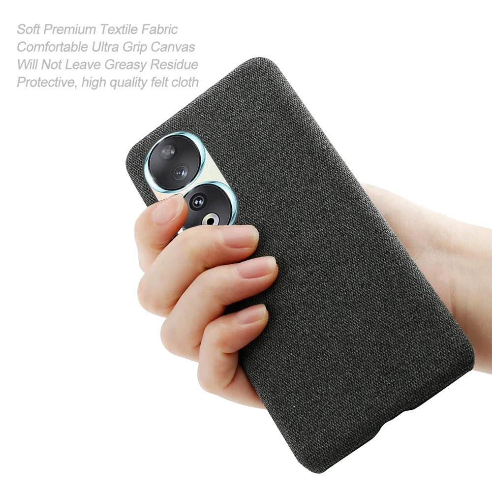 Luxury Fabric Antiskid Phone Case - Premium Cloth Design Cover
