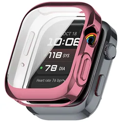 Huawei Watch D2 TPU Full Bumper Protective Case - Soft, Anti-Scratch Cover for Huawei Watch D2 (Pink)