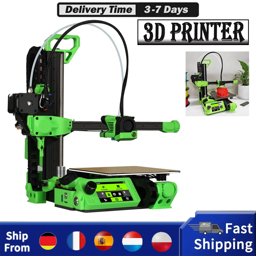 Lerdge Ix Kit Stampante 3D 0.1Mm Precisione Di Stampa 200 Mm/S Velocità Di Stampa Foglio Flessibile Pei Versione V3.0 Stampante In Resina 3D